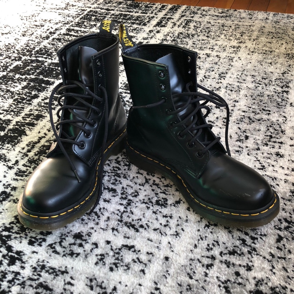 Hardly Worn Black Dr. Martens Boots